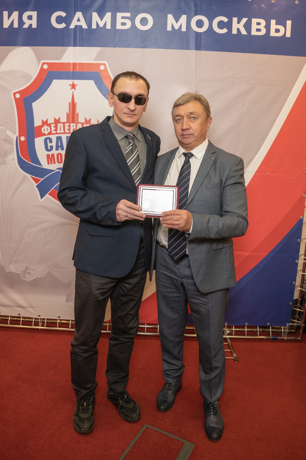 Президент благотворительного фонда «Самбо Слепых» Роман Новиков награжден медалью «85 лет самбо»